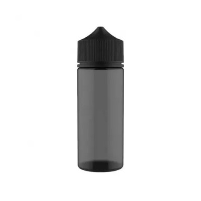 Bote  Pet 120 ml Negro Traslucido  - Chubby Gorilla