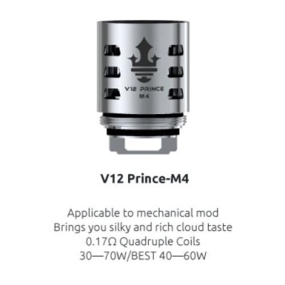 Smok TFV12 PRINCE M4 0.17 ohm coil