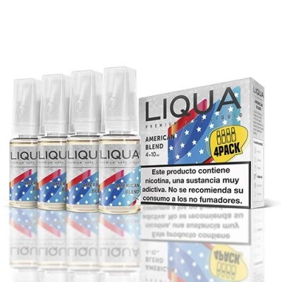 American Blend pack 4x10ml - Liqua
