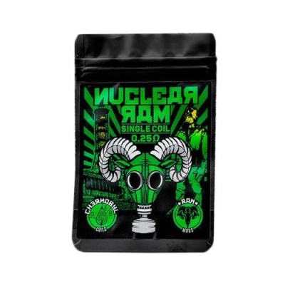 Chernobyl Coil Nuclear Ram 0.25ohm single (pack2) - Charro Coils