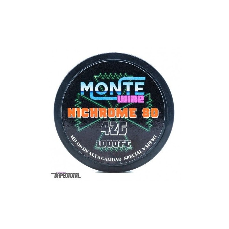 Monte Wire Nichrome  80 42G 1000FT