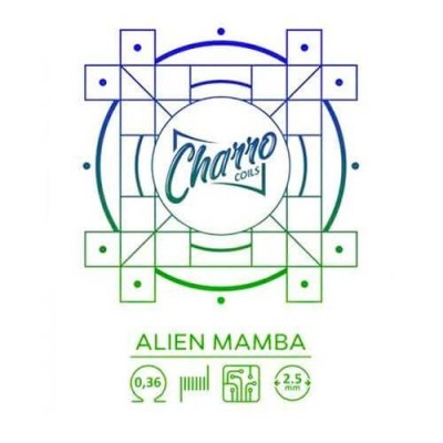 Single Alien Mamba 0.36 ohm (pack2) - Charro Coils
