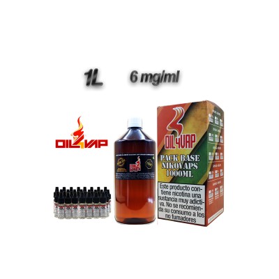 6MG/ML  30PG/70VG (1L) - Oil4vap