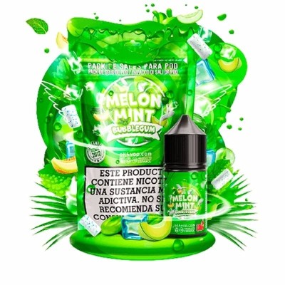 %product-name%%shop-name%Pack Melon Mint Bubblegum + Nikokits - Oil4vaps Sales