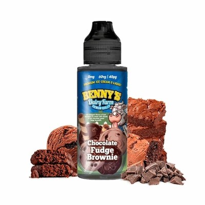 Chocolate Fudge Brownie 100ml - Benny´s Dairy Farm
