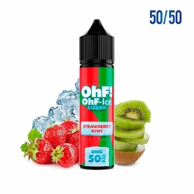 Strawberry Kiwi 50ml - OHF Ice 50/50