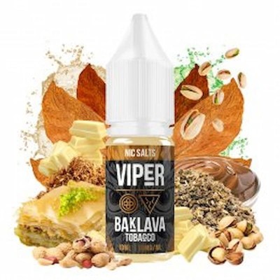 Baklava Tobacco 10ml - Viper Nic Salt
