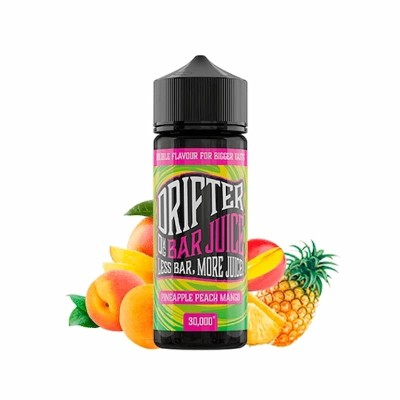 Pineapple Peach Mango 100ml - Juice Sauz Drifter Bar