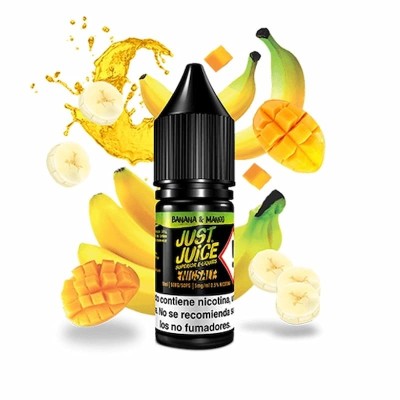 Banana & Mango 10ml - Just Juice Iconic Fruit Nic Salt