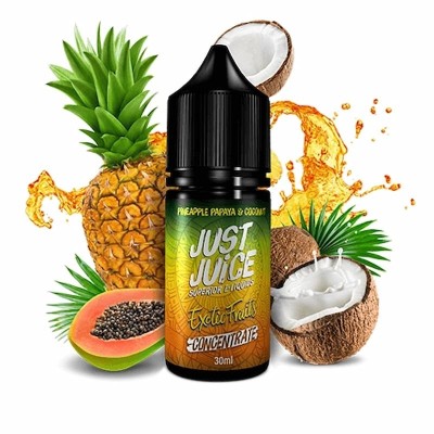 Aroma Papaya Pineapple & Coconut 30ml - Just Juice Exotic Fruits