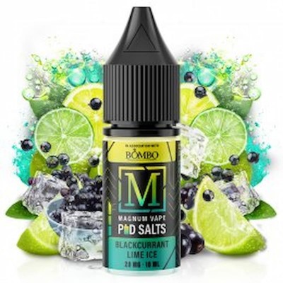 Blackurrant Lime Ice 10ml - Magnum Vape Pod Salts
