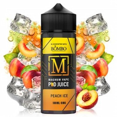 Peach Ice 100ml - Magnum Vape Pod Juice