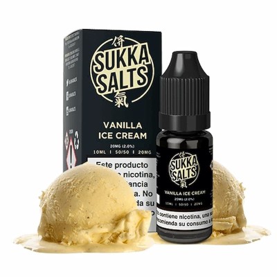 Vanilla Ice Cream 10ml - Sukka Black Salts